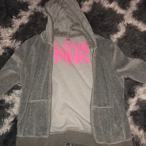 PINK zip up jacket